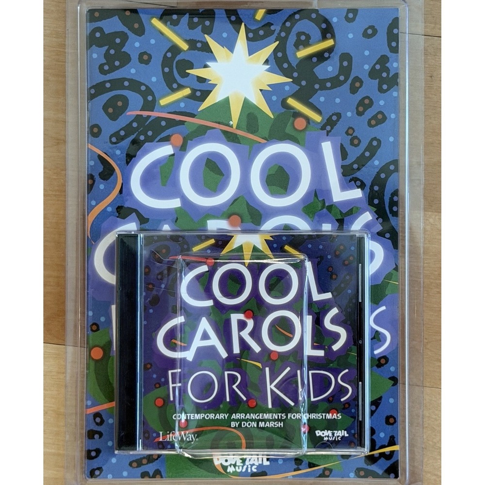 Cool Carols for Kids CD and Songbook Collection Arranged by Don Marsh New Sealed